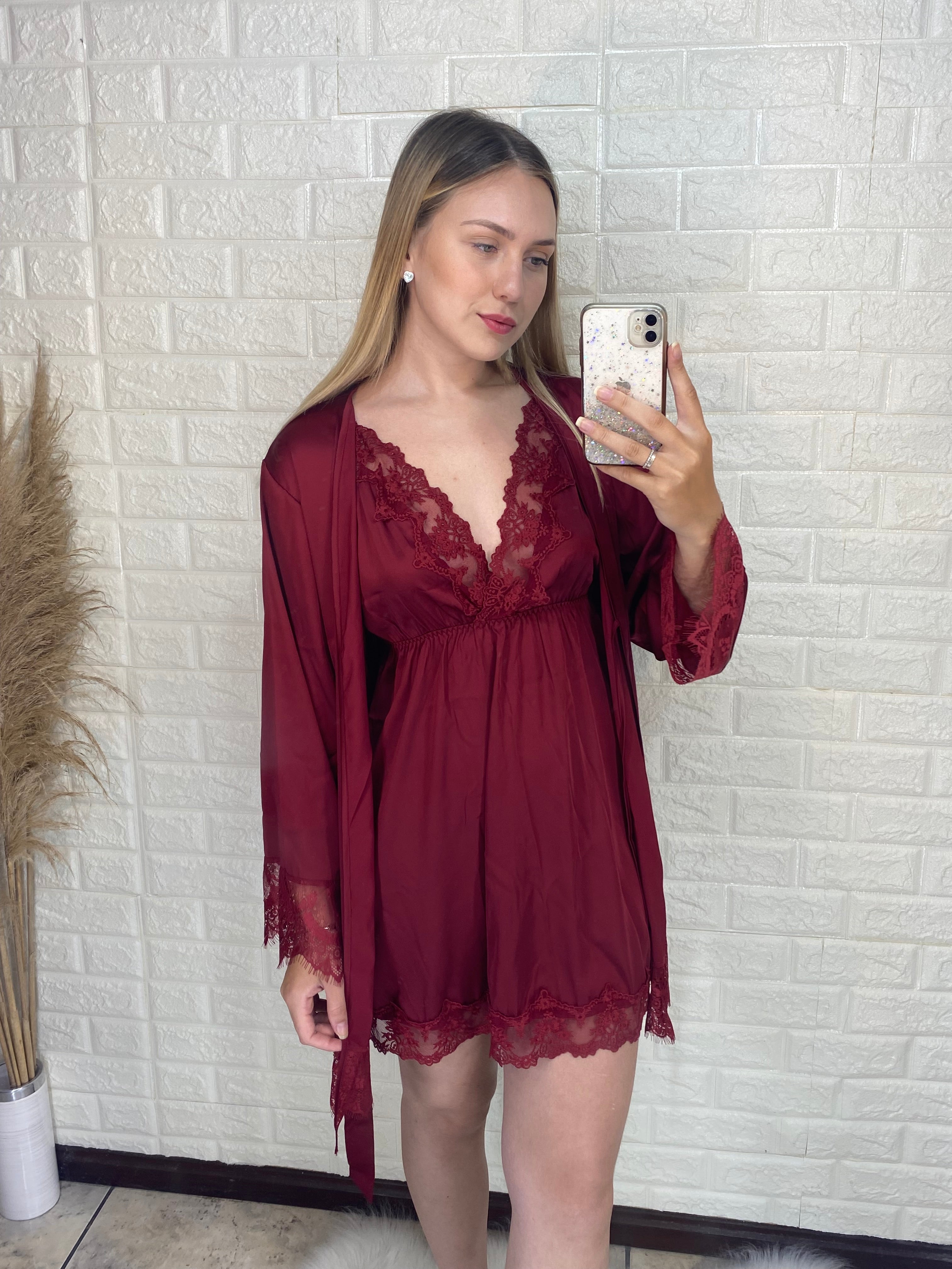 Pijama Duo - Camisola + Robe